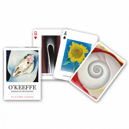 Carti de joc de colectie cu tema "Georgia O'Keeffe"